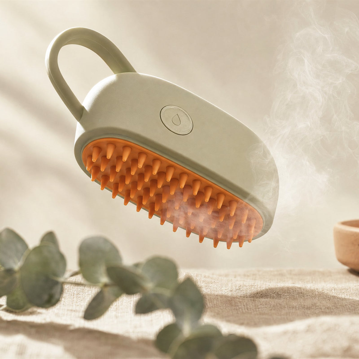 Mimo Steam Brush, cepillo de vapor con asa en U